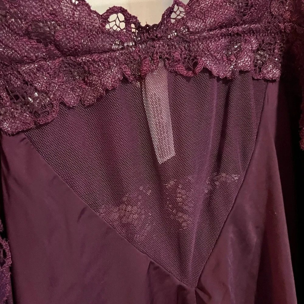 Soma Sensual Satiny Lace Cami - Picture 6 of 8